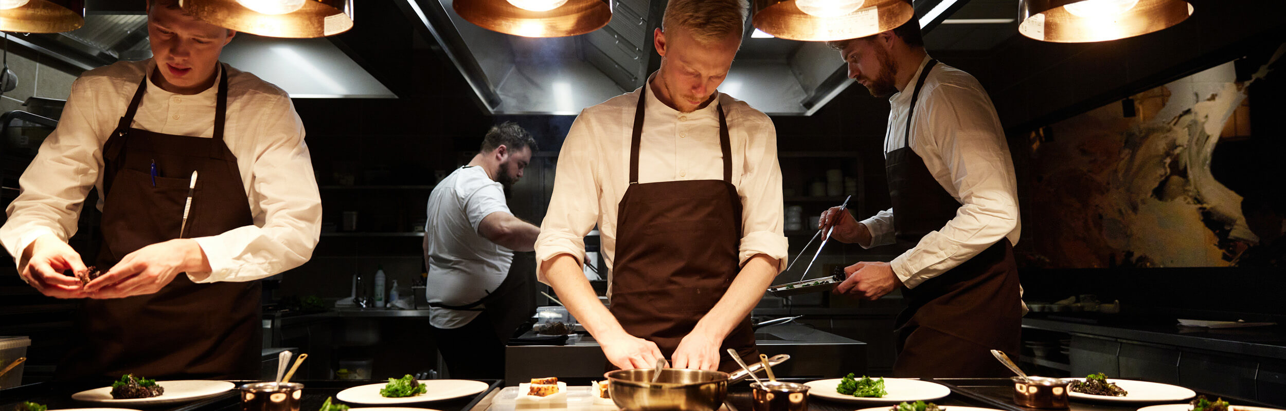 Michelin anbefalet menu hos Restaurant STUDIO